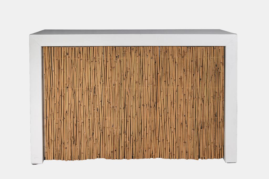 White wooden bar (with custom façade) - Image 1