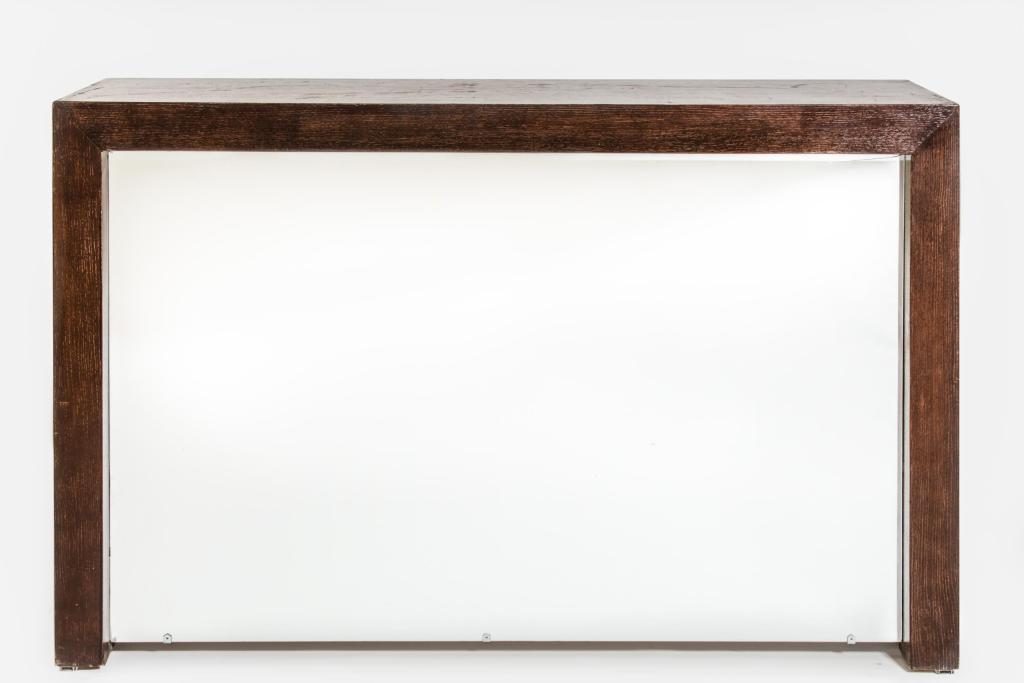 Brown wooden bar (with custom façade) - Image 1