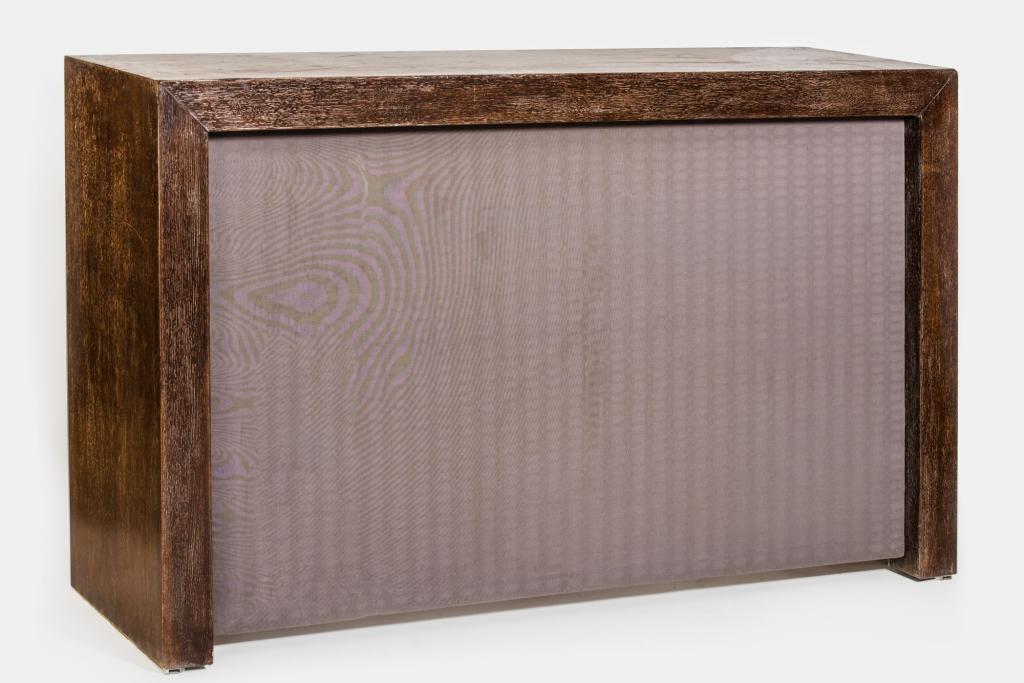 Brown wooden bar (with custom façade) - Image 0