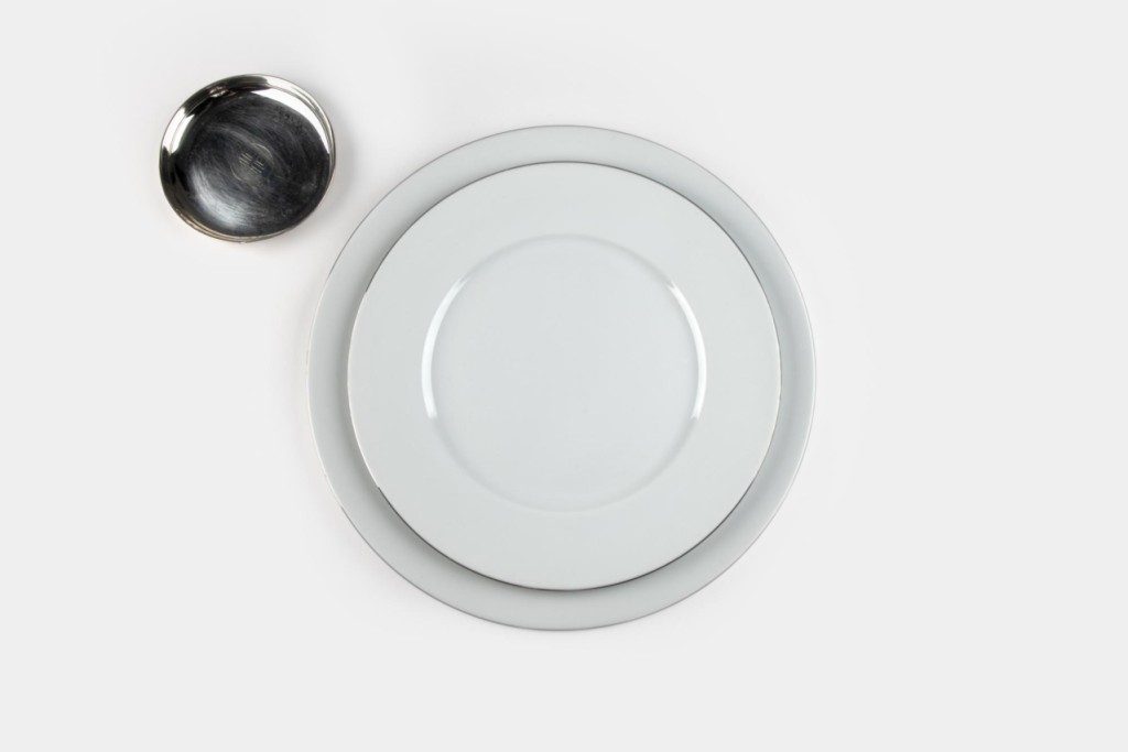 Silver BB plate - Image 1