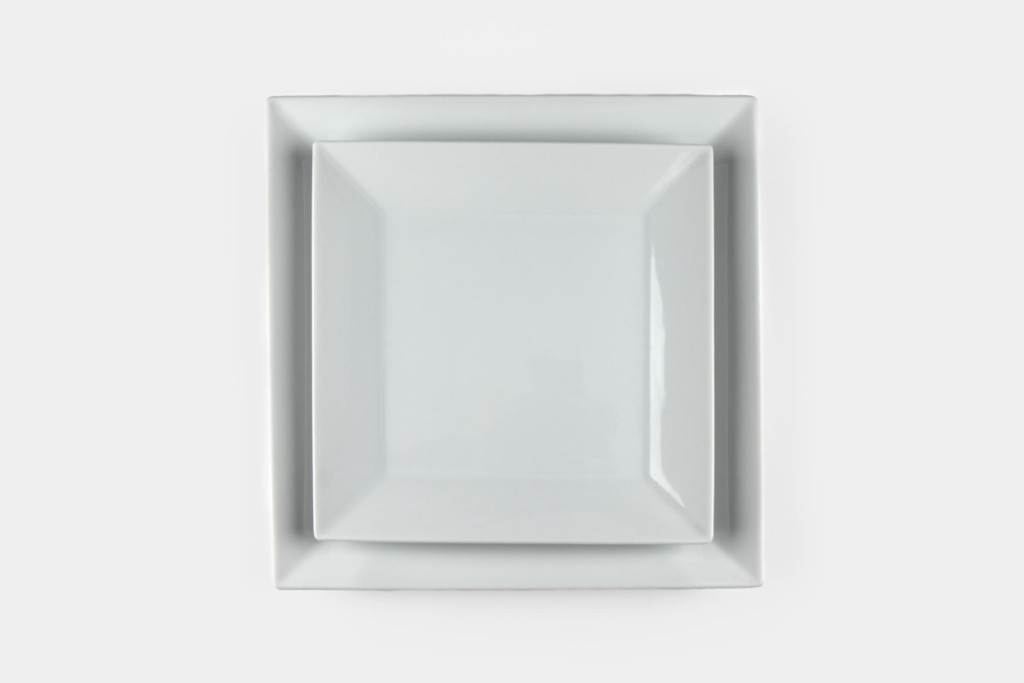 Square plate set - Image 1