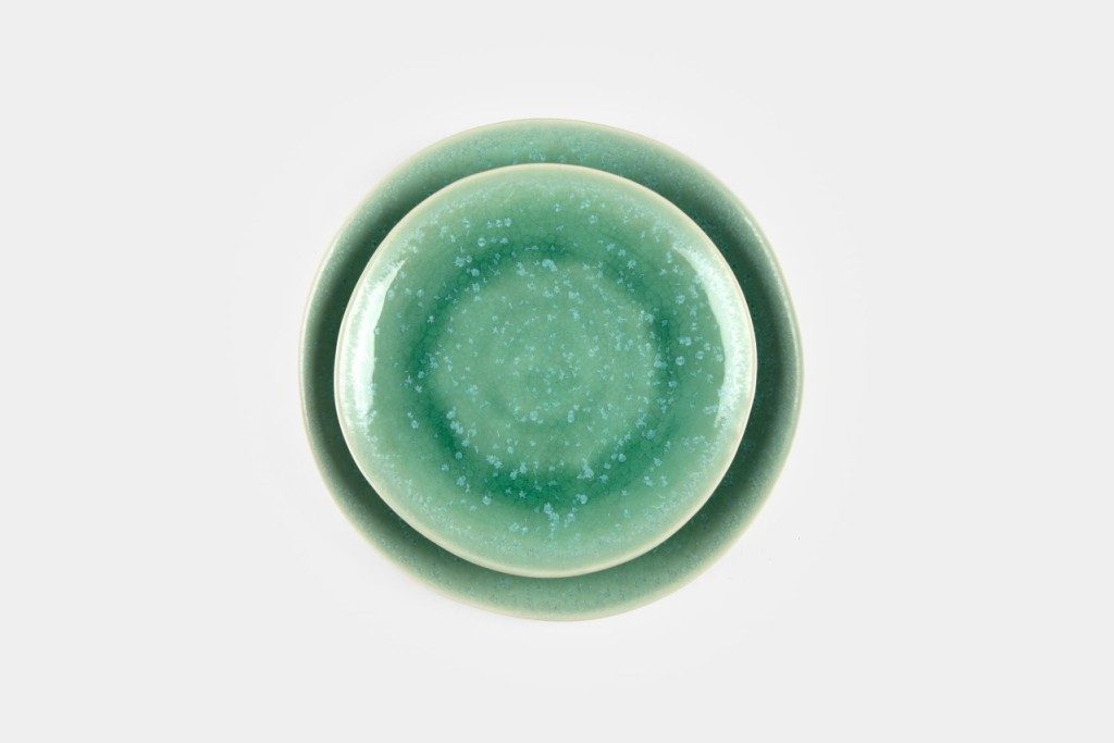Green plate set - Image 1