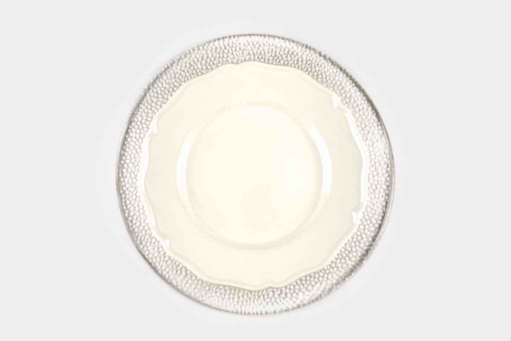 Flat bubble glass charger - Image 1