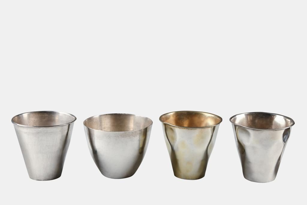 Aged silver vintage containers - Image 5
